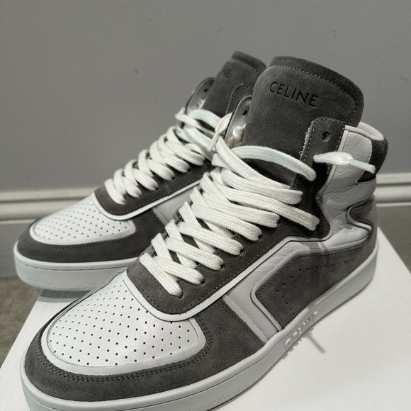 Celine Men's CT-01Z Trainer High ‘Grey’ - Picture 1 of 10